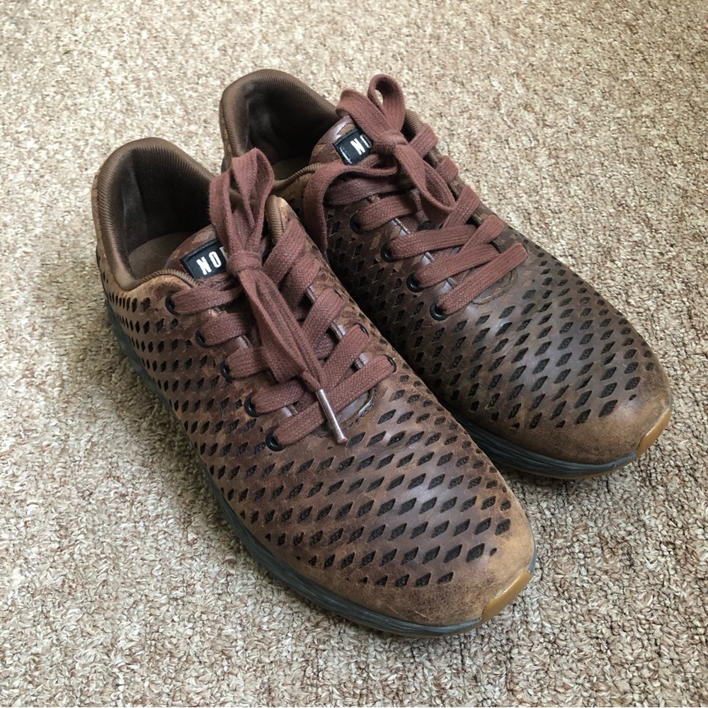 Nobull Coffee Leather Runner Men’s 9.5/Women’s 11